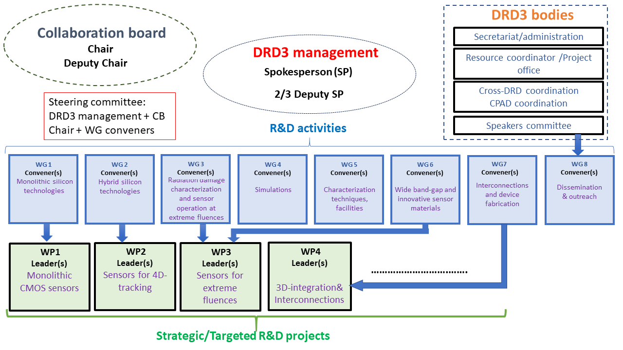 DRD3 organization scheme
